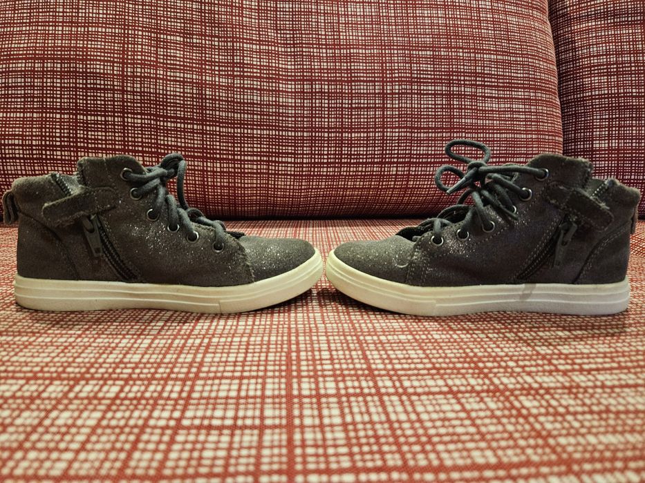 28 - Ghete primavara fetite, incaltaminte, pantofi fete piele intoarsa