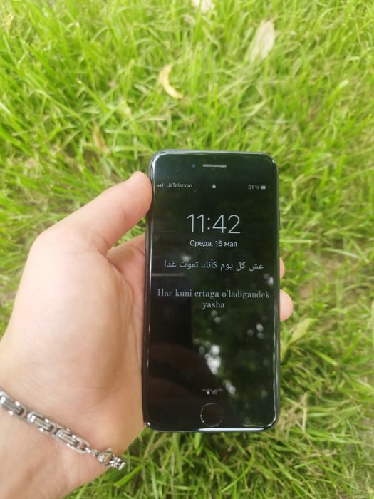 iphone 7 narxi 800.000 taqalgan olaman dganla tel qsn xotirasi 128 gb