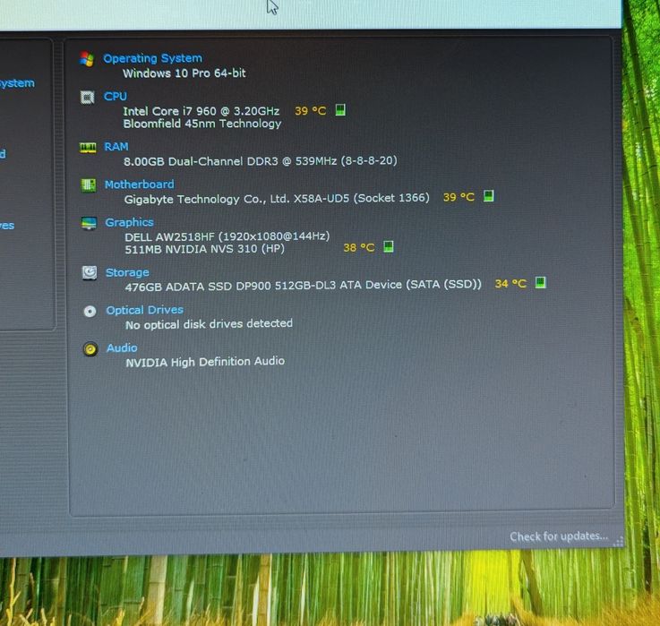 Kit retro intel i7 960 LGA 1366 Noctua Gigabyte  Bundle