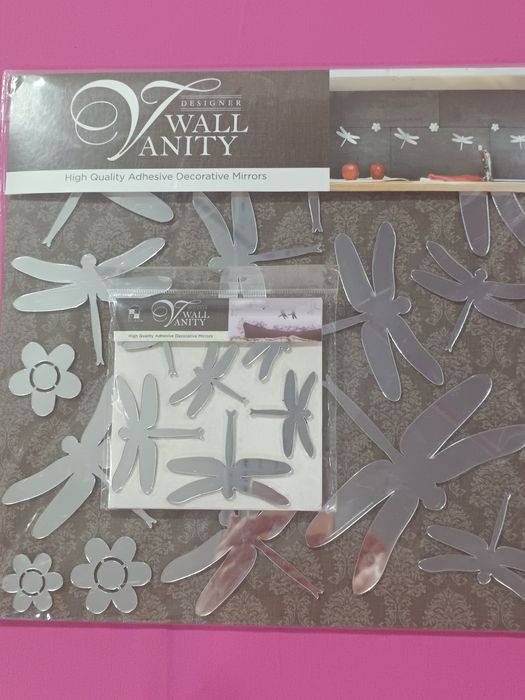 Самоклеющиеся настенные зеркала художественные