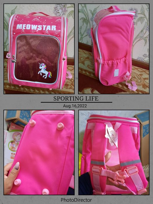 Продам рюкзак розовый  7000 тенге.