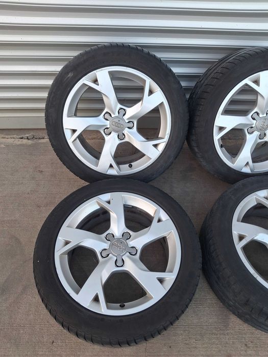 4бр. алуминиеви джанти с гуми 5x112 17 цола за Audi, VW