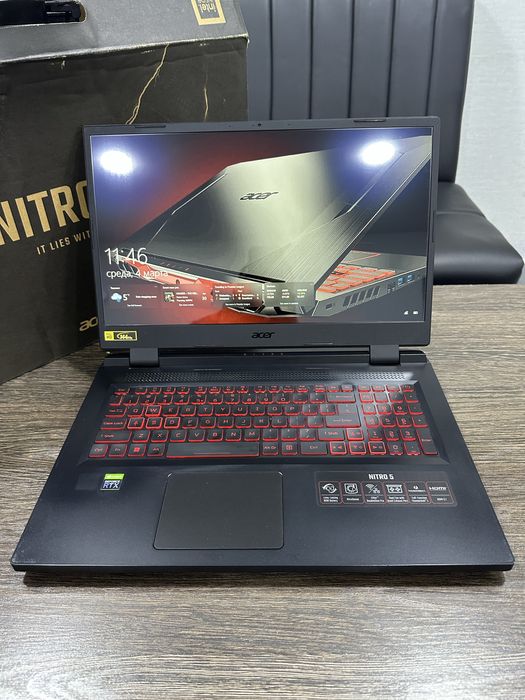 мощный 16-ядерный i5 ноутбук Acer NITRO 5, для графики и игр
