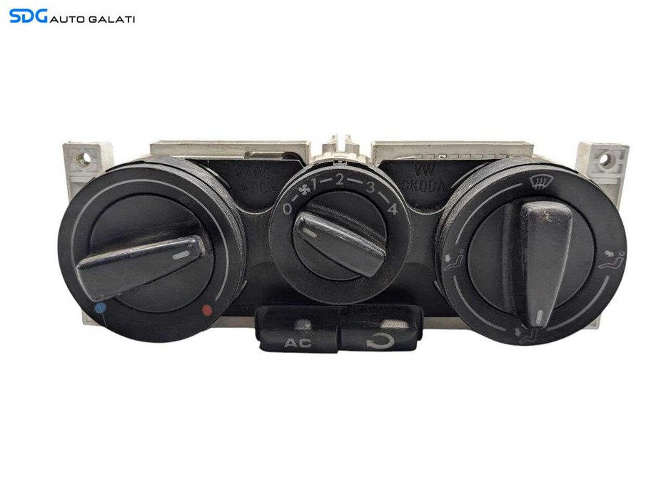 Panou Modul Comanda Control Clima Climatronic Skoda Octavia 1 1997 - 2010 Cod 1U0820045G [L6890]