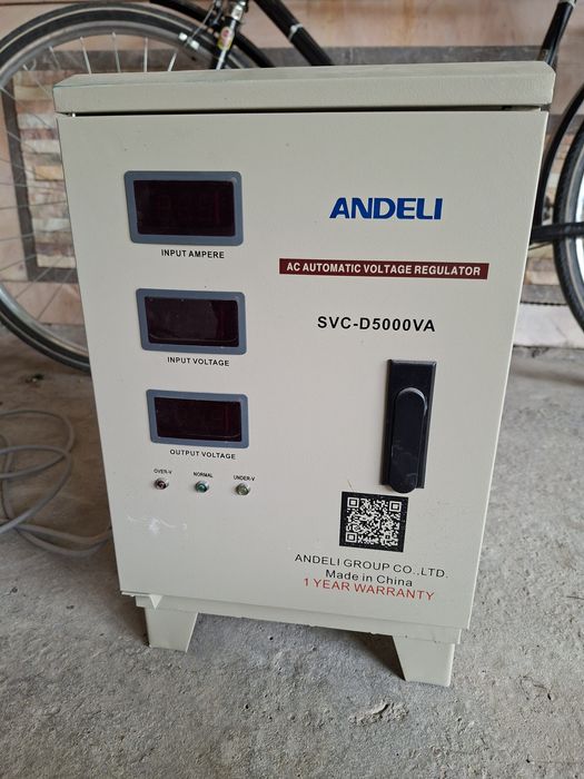 Сотилади 1 млн Стабилизатор напряжения ANDELI SVC-D5000VA (5 кВА)