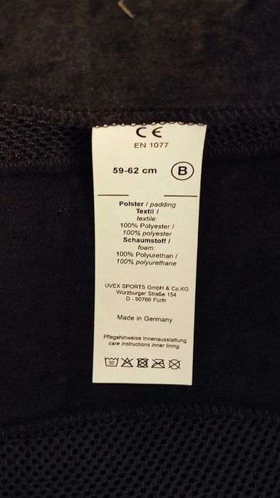 Нова каска за ски и сноуборд UVEX