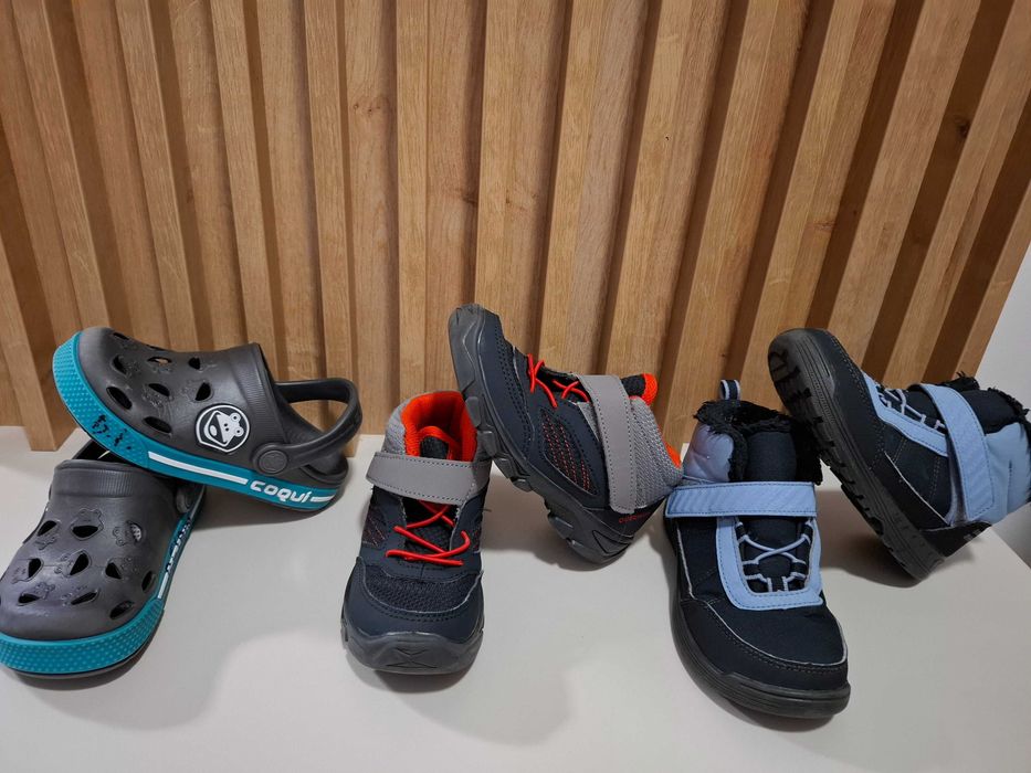 Ghetuțe Declatlon si slapi nr 27