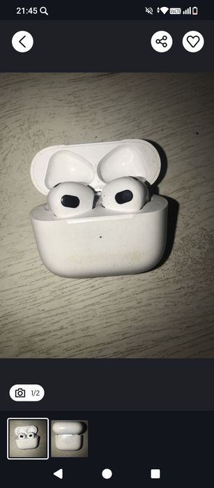 Продам айрподс белые