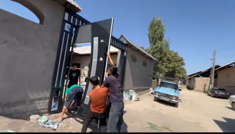 Darvoza remont варота реставрация