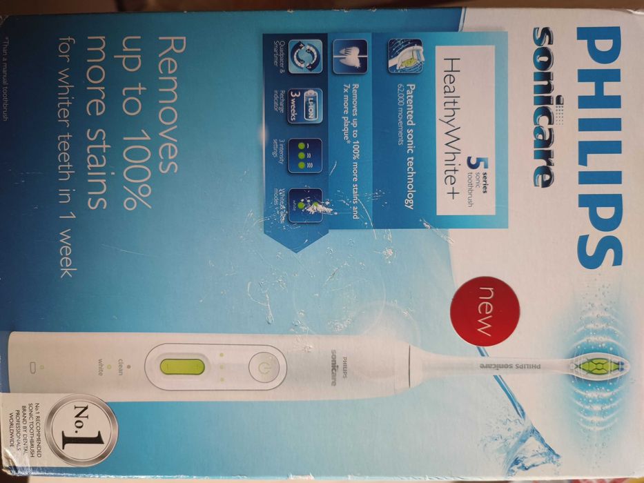 Philips sonicare ел. четка за зъби избелваща