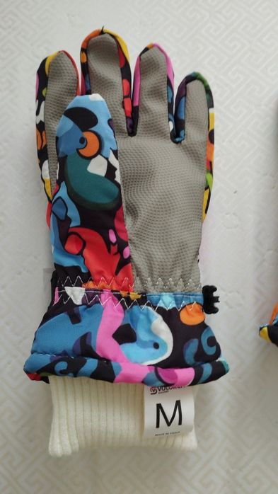 Детские теплые непромокаемые перчатки