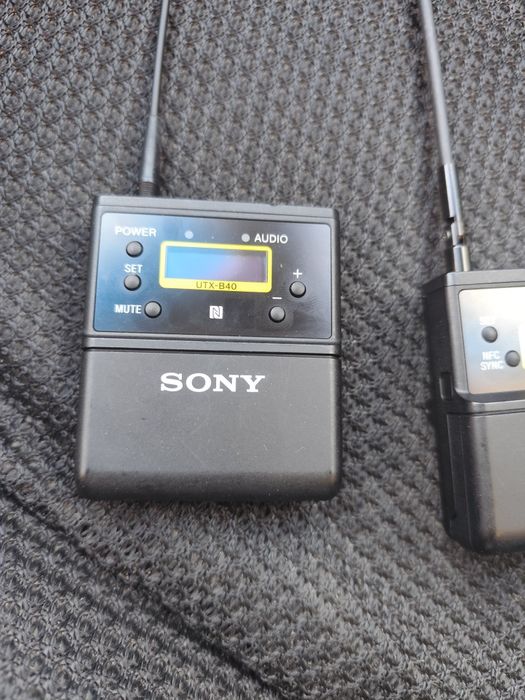 Set Lavalieră, microfon wireless Sony UWP-D21 chit 2 transmitatoare și un receptor!!