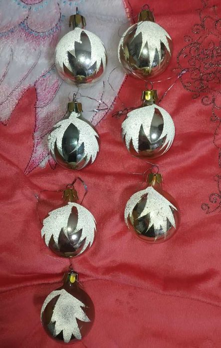 Ёлочные игрушки стеклянные, ссср, по штучно на выбор