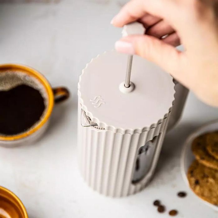 Infuzor din sticla, aparat pentru cafea, ceai sau ierburi, capacitate