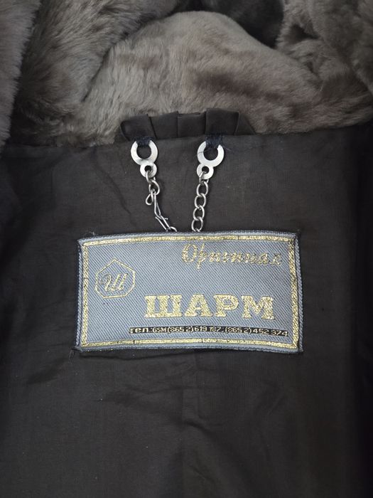 Мутоновая натуральная шуба