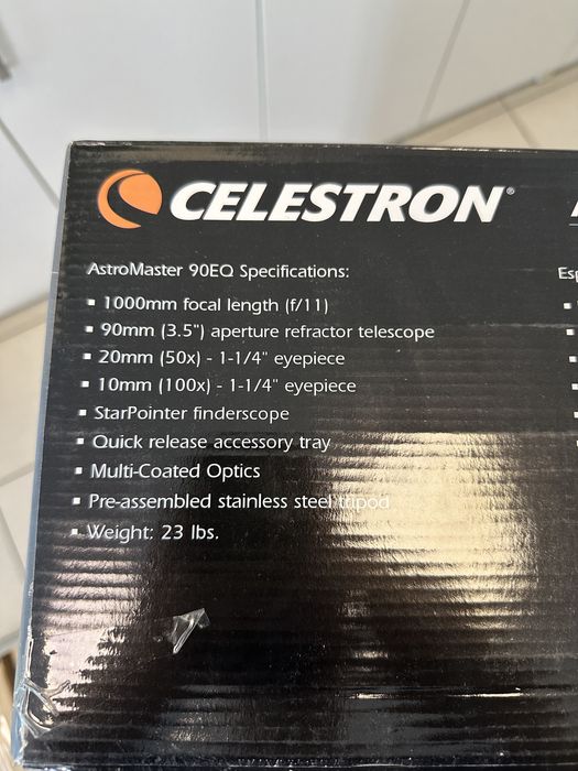 Телескоп AstroMaster 90EQ