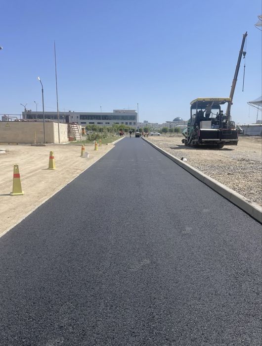 Укладка асфальта