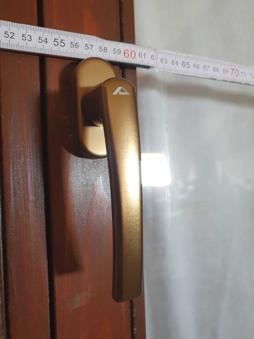 Fereastră termopan lemn 110,5x174,5cm, 2 canate