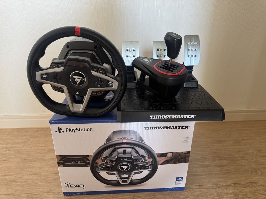 Thrustmaster T248 + шифтер TH8S