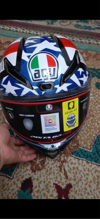 Продам оригинальный мотошлем AGV Pista GP RR MIR Americas 2021.