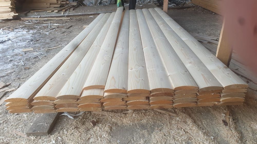 Lambriu PIN și MILID  uscat 20 mm Lambriu sauna