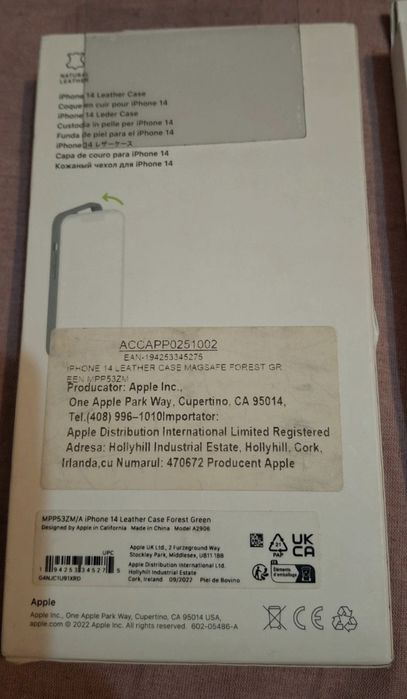 Husa originala din piele Iphone 14