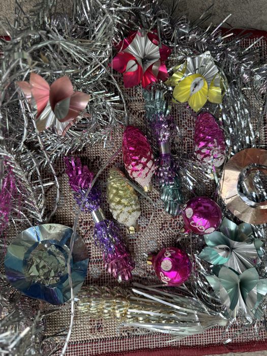 Елочные игрушки СССР