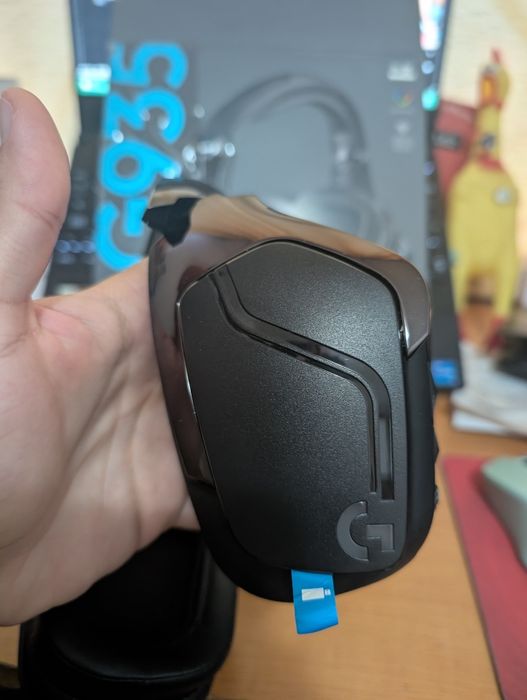 Logitech G935 Wireless 7.1 Lightsync Gaming Headset, negru
