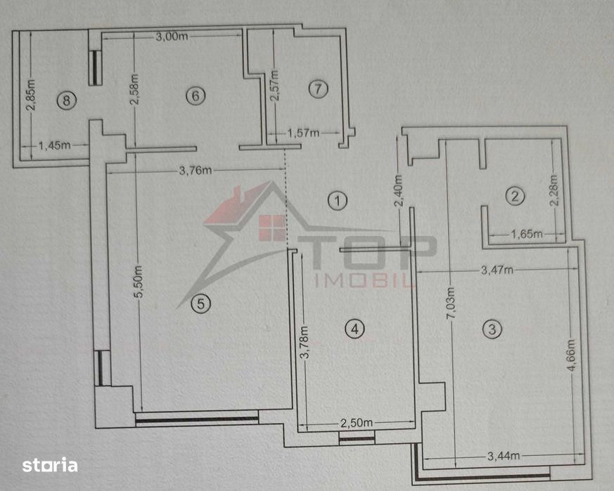 Apartament 3 Camere 2 Bai - Tatarasi - Newton Residence