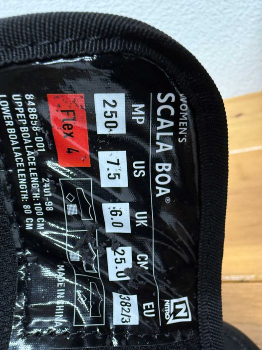 boots noi nitro scala boa mondo 25 europa 38 2/3