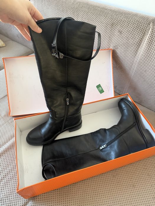 Сапоги ботфорты бренд