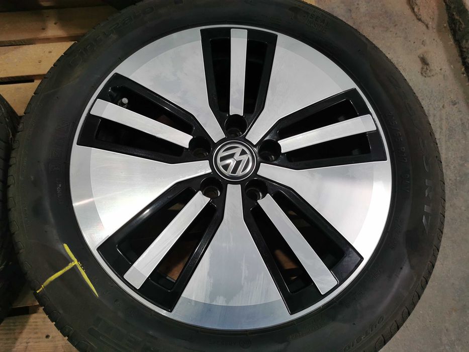 Jante Originale Vw Passat B8. R 17  cu anvelope de vara