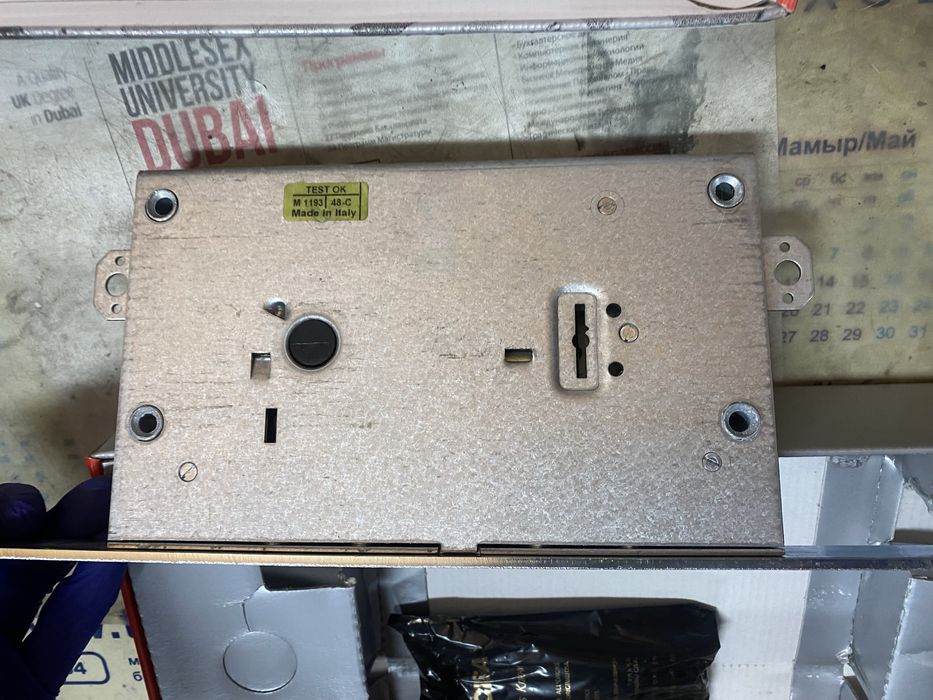 Новый врезной замок cisa