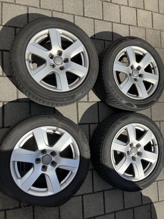 Jante aliaj R17 5x112 Audi/Vw/Skoda/Seat/VAG impecabile cromate