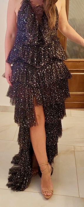 Rochie neagra de seara/ocazie (loulou,nadare)