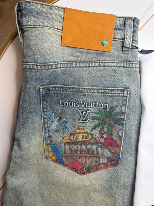 Blugi LV și tricou Balenciaga PACHET PROMO