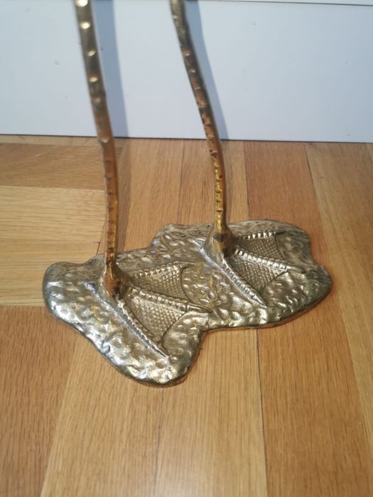 Фигура фламинго бронз скулптура от средата на века на Gilde Handwerk