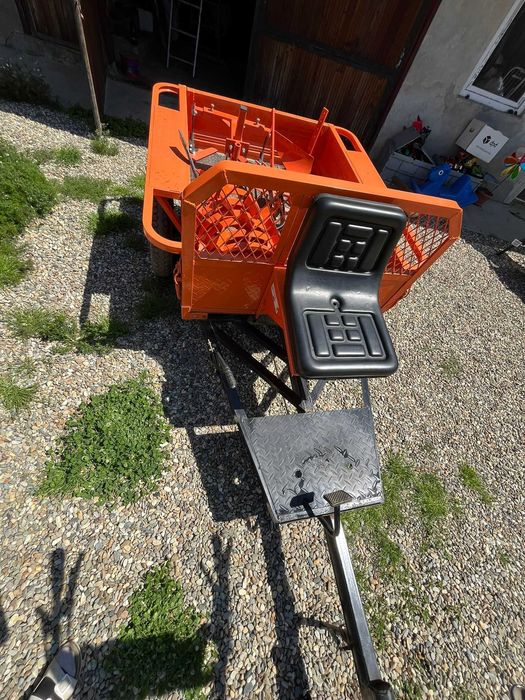 Motocultor multifunctional Ruris 732ACC + remorca si accesorii in garantie