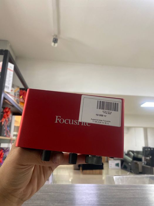 Аудиосистема focusrite/baitime•0•0•24
