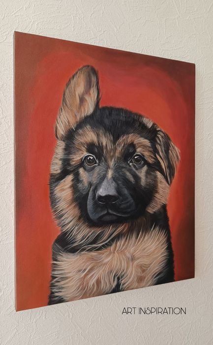 Портрет питомца по фото. На заказ