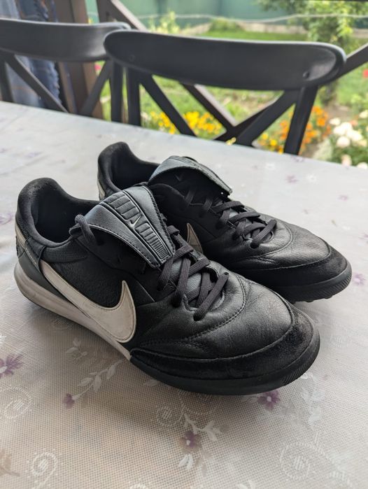 Сороконожки Nike premier черного цвета
