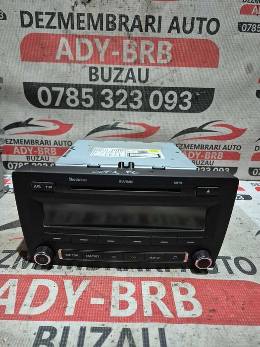 Radio cd Skoda Octavia 2 facelift 2012