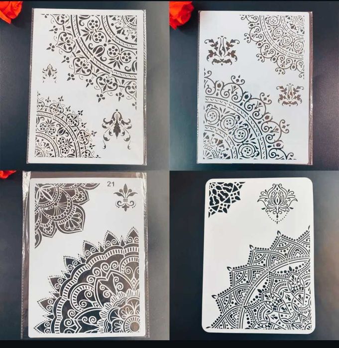 Трафареты многоразовые.