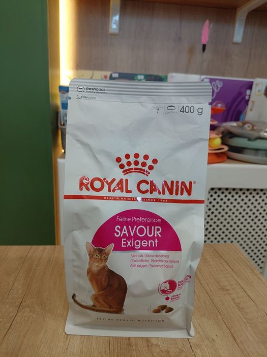 Royal Canin сухой корм для привередливых кошек 400гр Savour