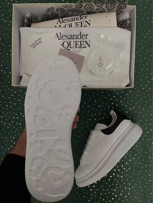 Alexander McQueen White Black Premium Quality