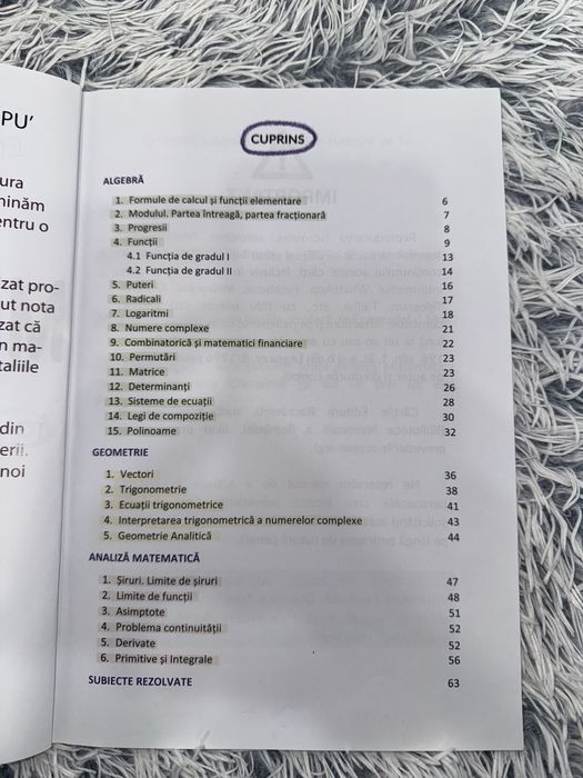culegere Bacademia (bac-mate)