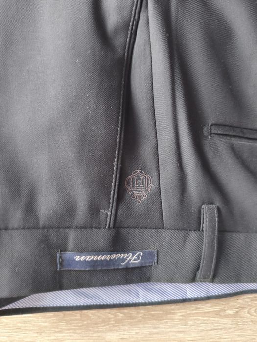 Пиджак + брюки в темно синем цвете