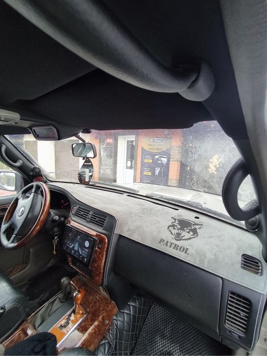 Накидка на панель из Алькантары