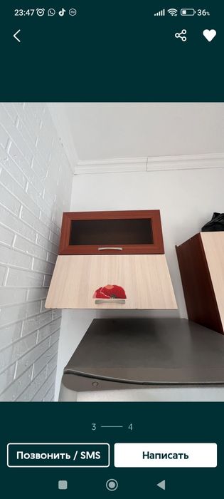 Кухонный шкаф  б/у