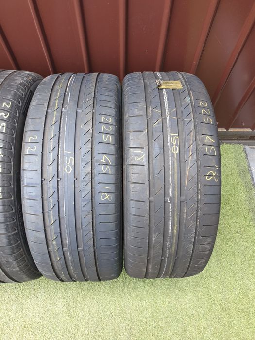 225.45.18 2x Pirelli 2x Continental